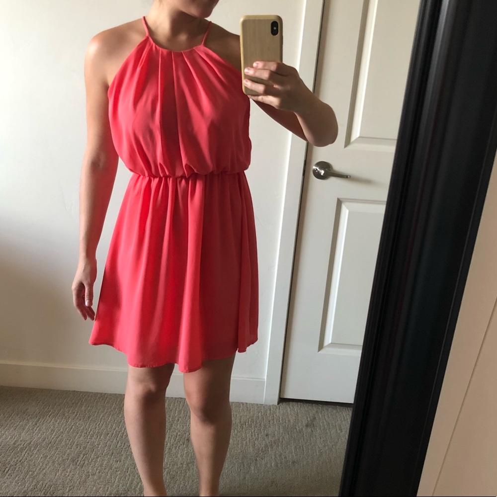 Cute peach dress